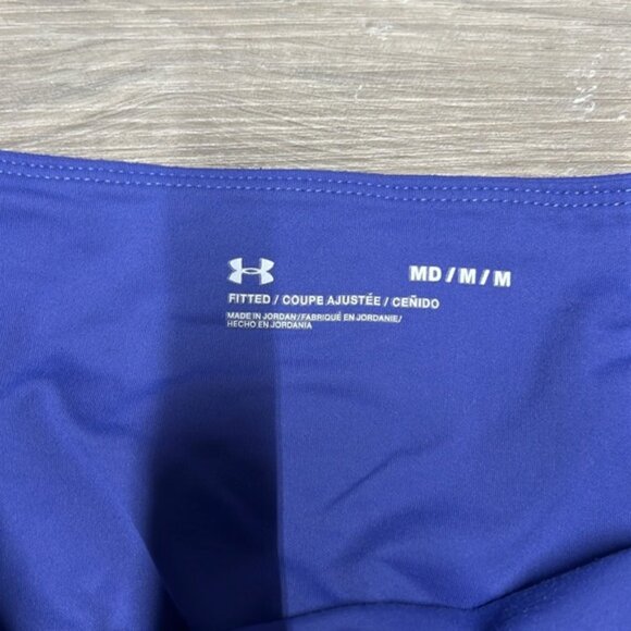 Under armour blue bike shorts with pockets size medium - Picture 5 of 8
